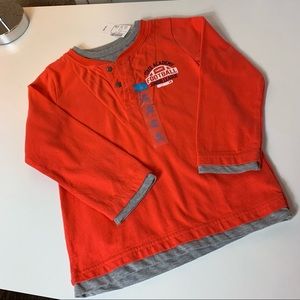 NWT Boy’s long sleeve “double layered” thick long sleeve